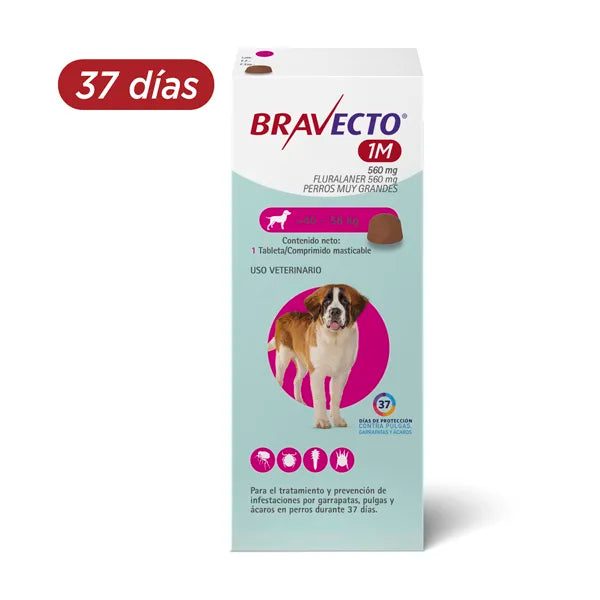 BRAVECTO 37 DIAS  40 - 56 KG