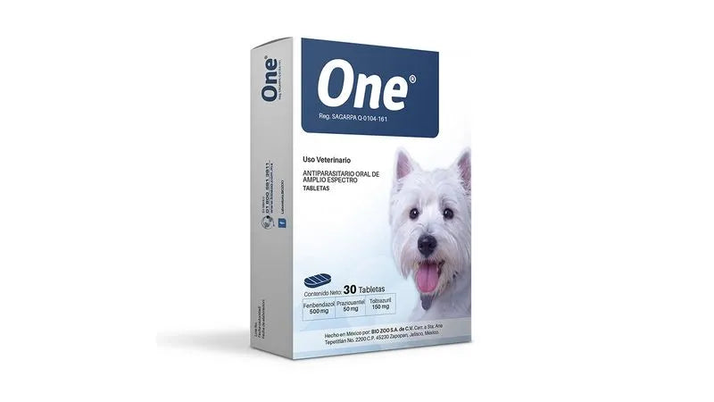 ONE X 30 TAB ANTIPARASITARIA