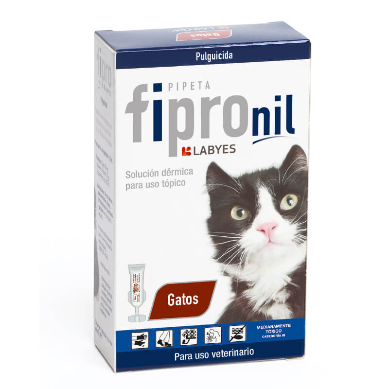 FIPRONIL LABYES GATOS PIPETAS 0.5 ML