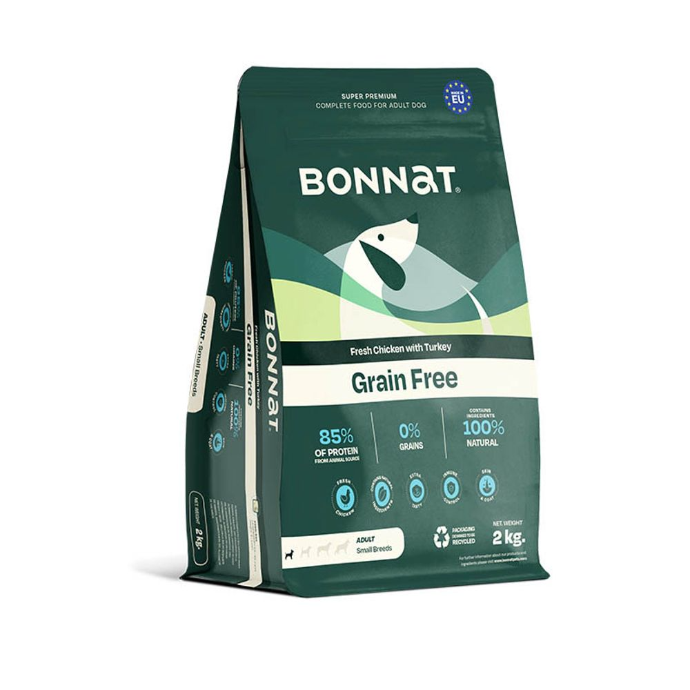 BONNAT CANINE GF ADULT SMALL BREEDS X 2 KG