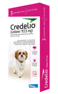 CREDELIO 112 MG 2.5-5.5 KG CAJA X 3 TAB