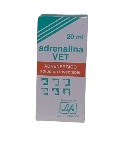 ADRENALINA VET X 20 ML