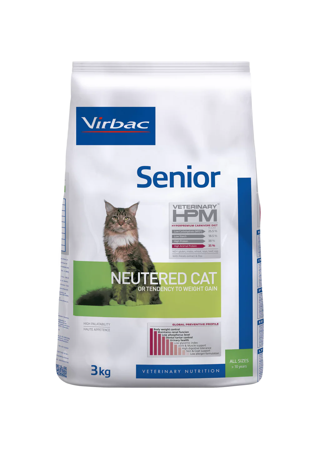 ALIMENTO SENIOR CAT NEUTERED X 3 KG