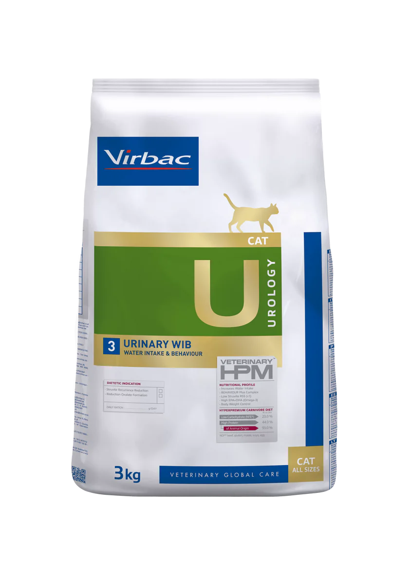 ALIMENTO CAT UROLO URINARYWIB-U3 X 3KG