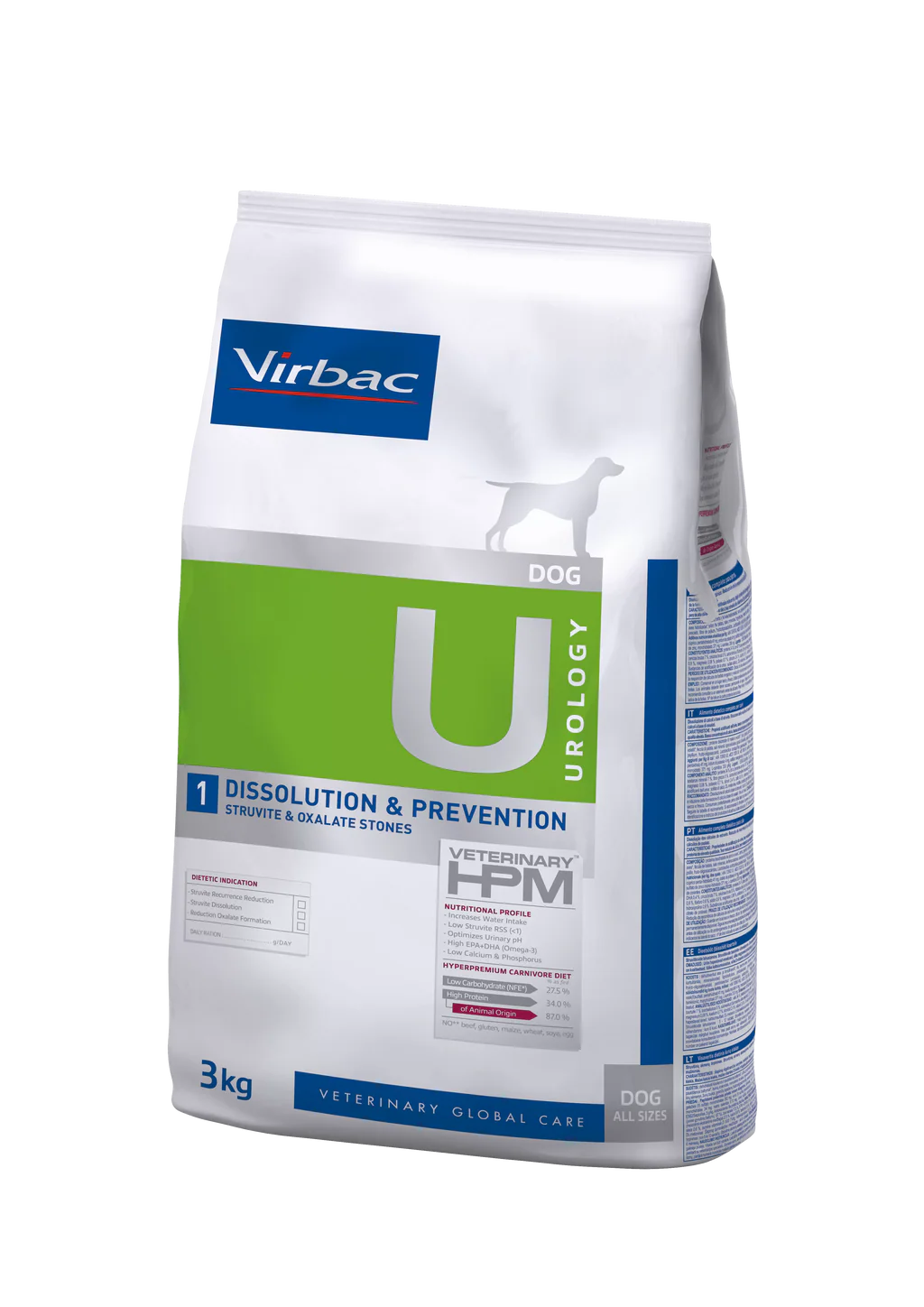 ALIMENTO DOG UROLOGY DISS&PRE-U X 3 KG