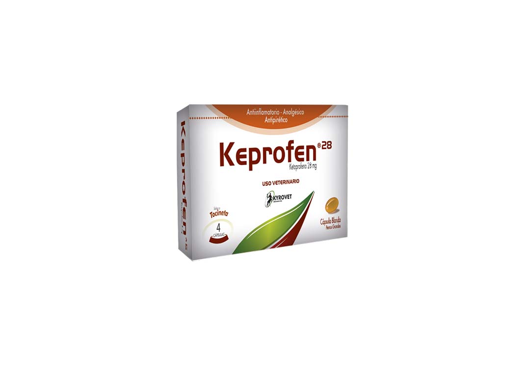 KEPROFEN 28 MG CBG BLISTER X 4 UNI