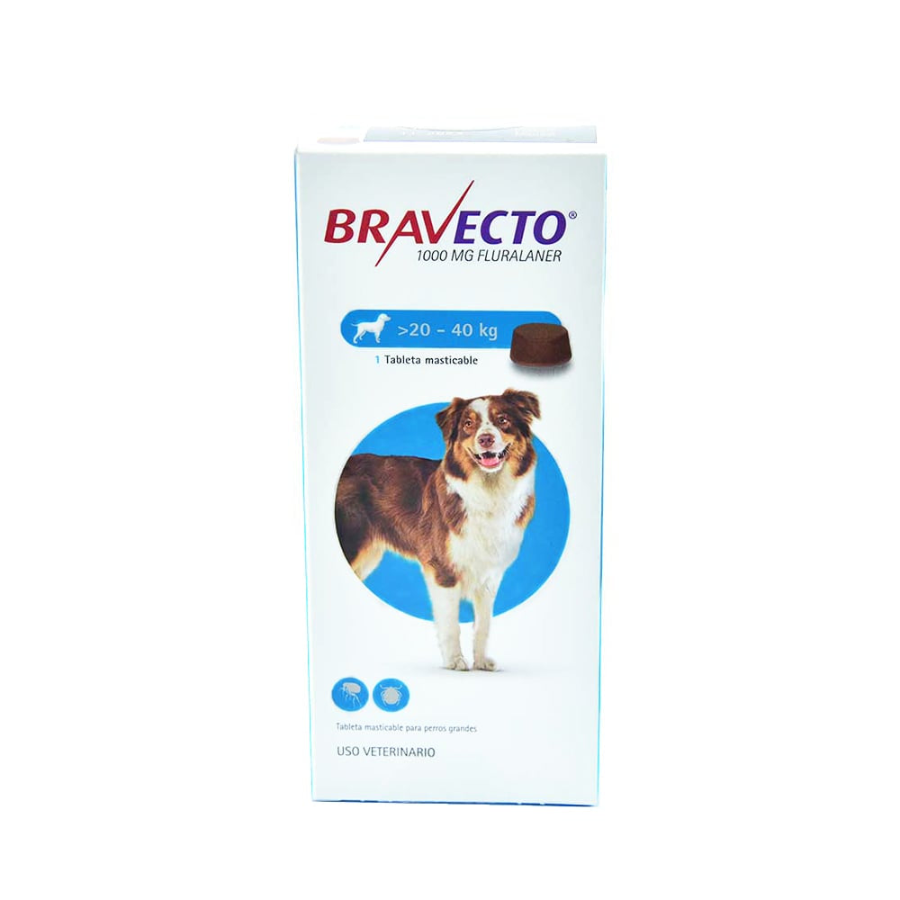 BRAVECTO 3 MESES  20 - 40 KG