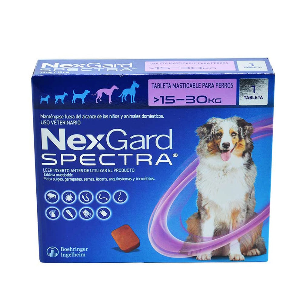 NEXGARD SPECTRA L DE 15 A 30 KG