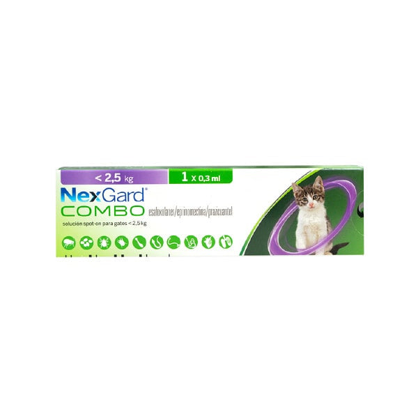 NEXGARD FELINO 0 - 2.5 KG X 0.3 ML