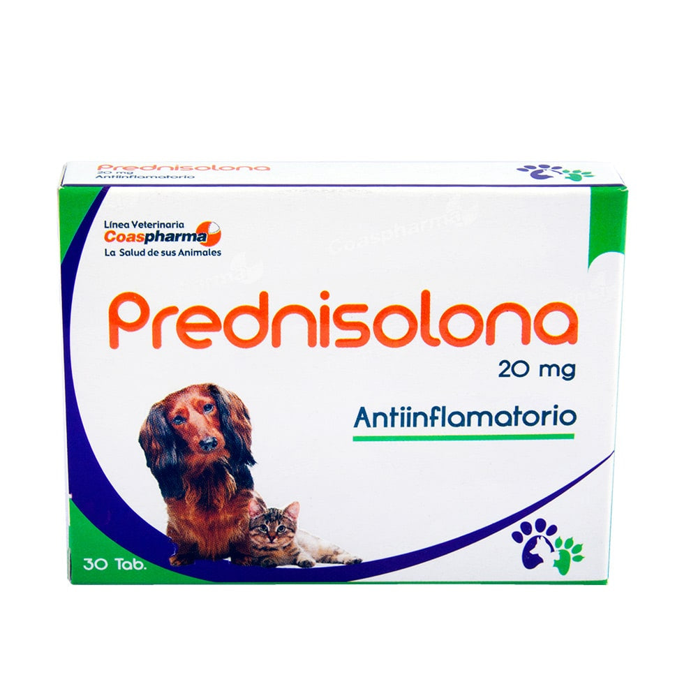 PREDNISOLONA 20 MG CJA X 30 TAB