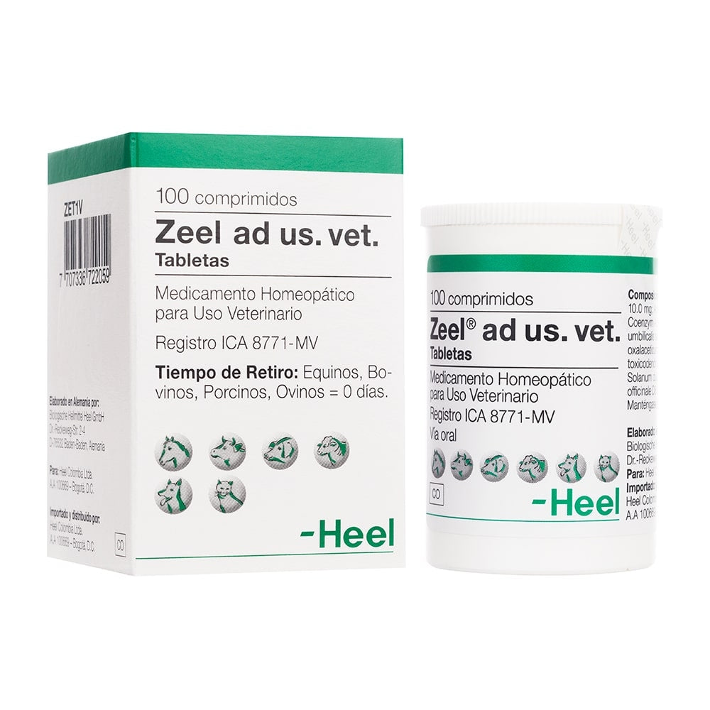 ZEEL VET TABLETAS X 100