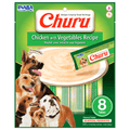 CHURU DOG SNACK POLLO Y VEGETAL X 160G X 8U USD605