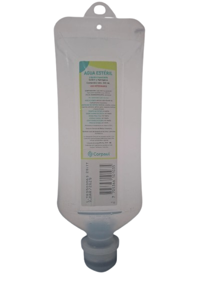 AGUA ESTERIL USP IRRIGACIONES X 500 ML
