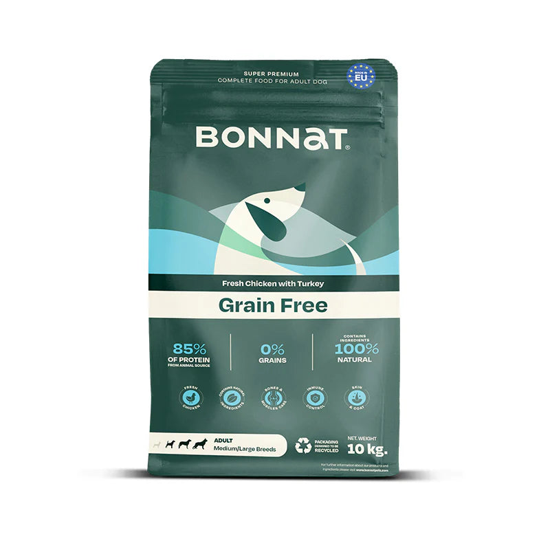 BONNAT CANINE GF ADULT M/L BREEDS X 10 KG