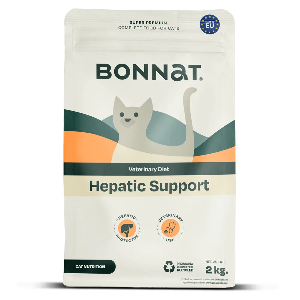 BONNAT FELINE VETERINARY HEPATIC SUPORT X 2 KG