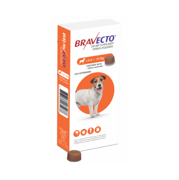 BRAVECTO 3 MESES  4.5 - 10 KG