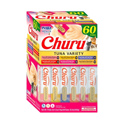 CHURU VARIEDAD TUNA VARIETY CAJA X 60U X14G USA681