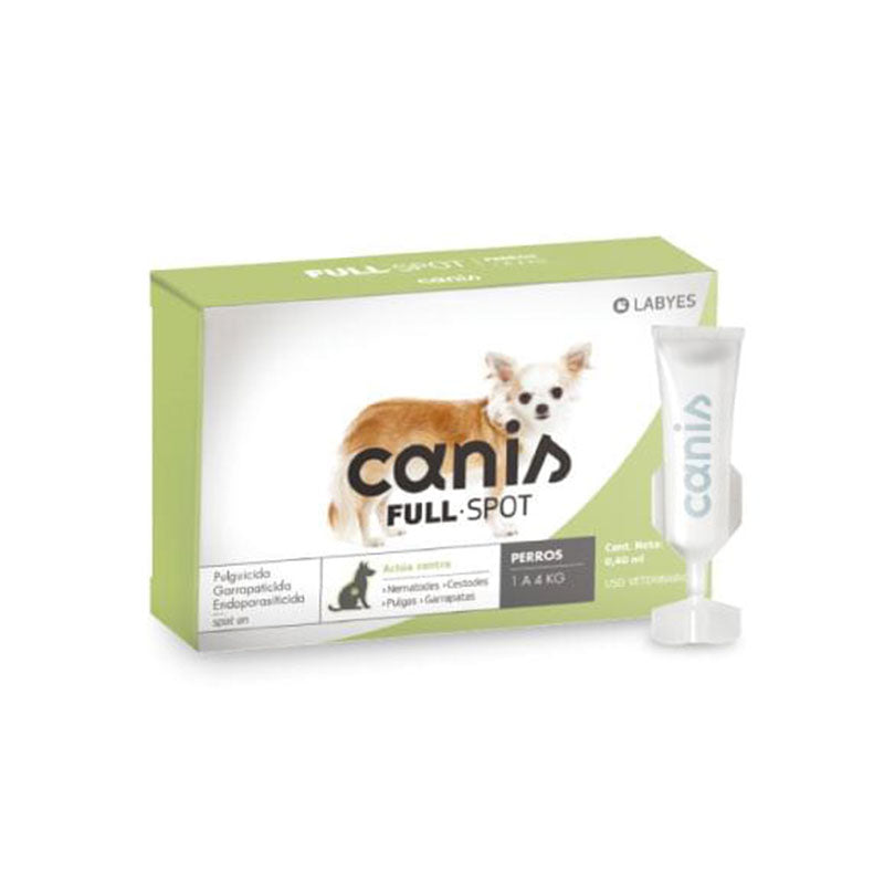CANES FULL SPOT DE 1 A 4 KG