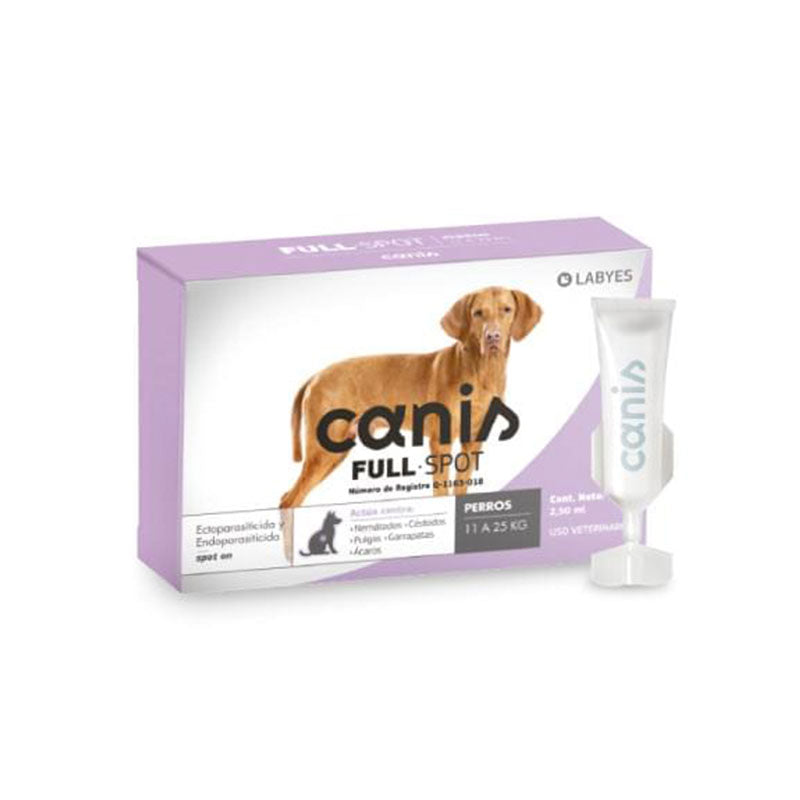CANES FULL SPOT DE 11 A 25 KG