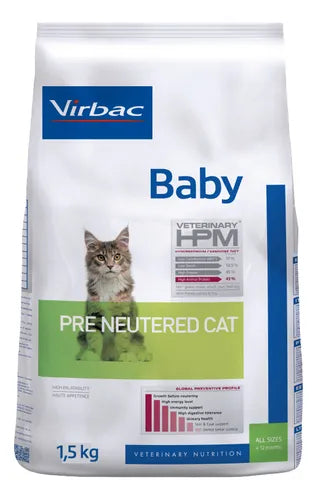ALIMENTO BABY CAT PRE NEUTERED X 1.5 KG