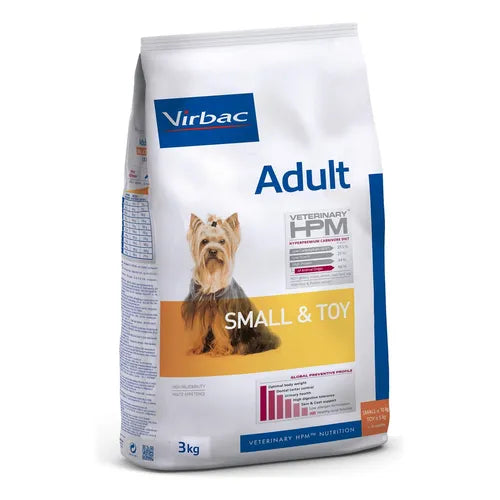 ALIMENTO ADULT DOG SMALL&TOY X 3 KG