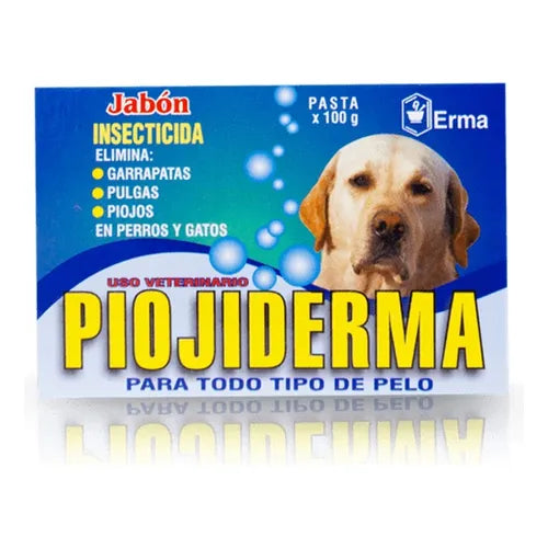 JABON PIOJIDERMA INSECTICIDA X 100 G