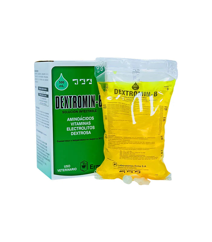 DEXTROMIN B SOLUCION INY X 500 ML