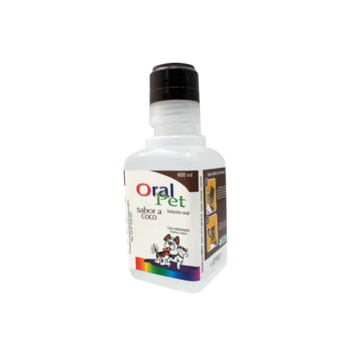 ORAL PET SUERO SABOR A COCO X 400 ML VE
