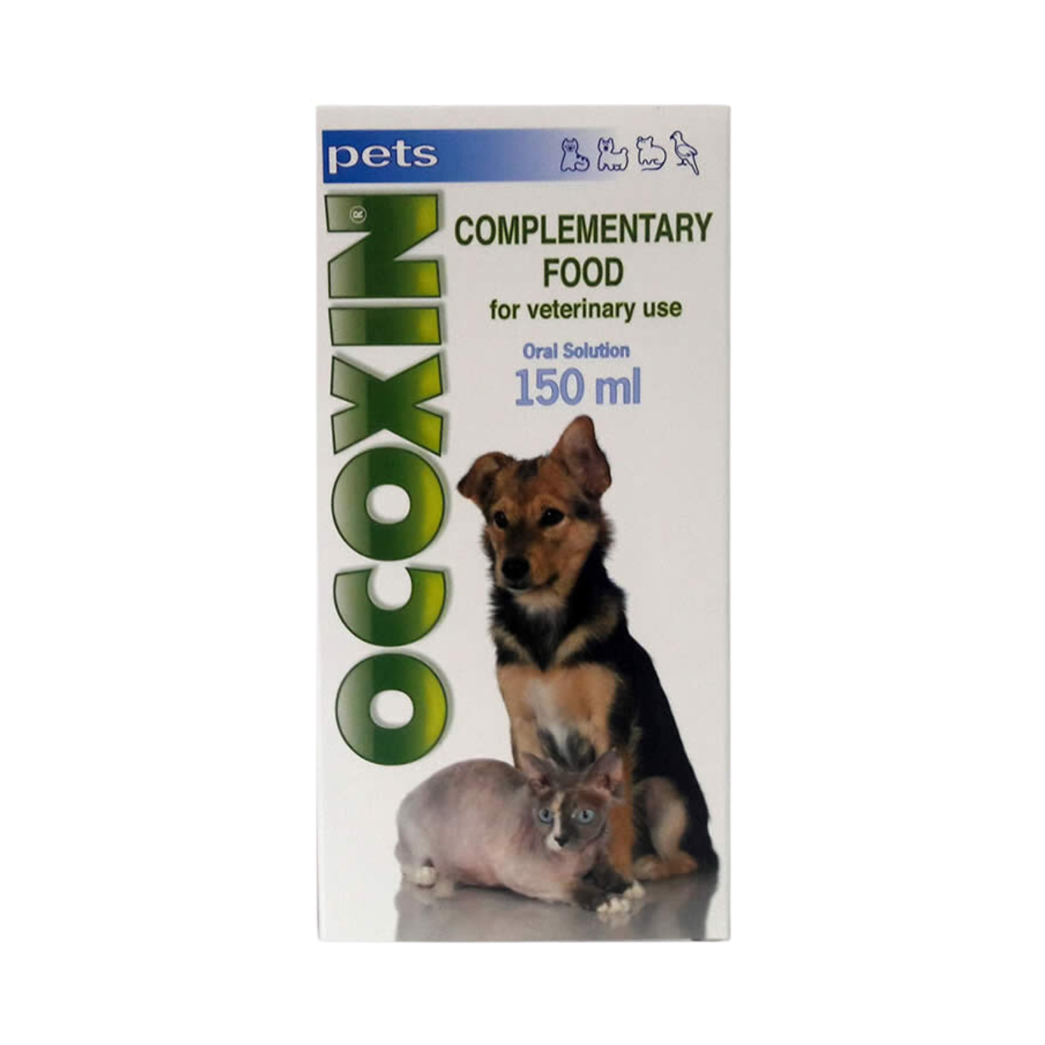 OCOXIN PETS SOL ORAL FCO X 150 ML