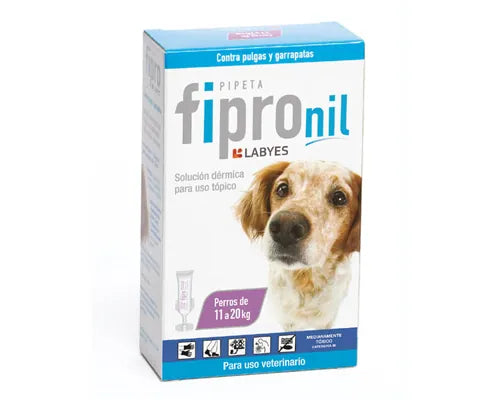 FIPRONIL LABYES 11 A 20 KG PIPETAS