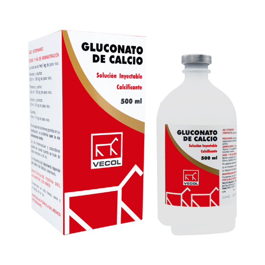 CALCIO GLUCONATO FCO X 500 ML