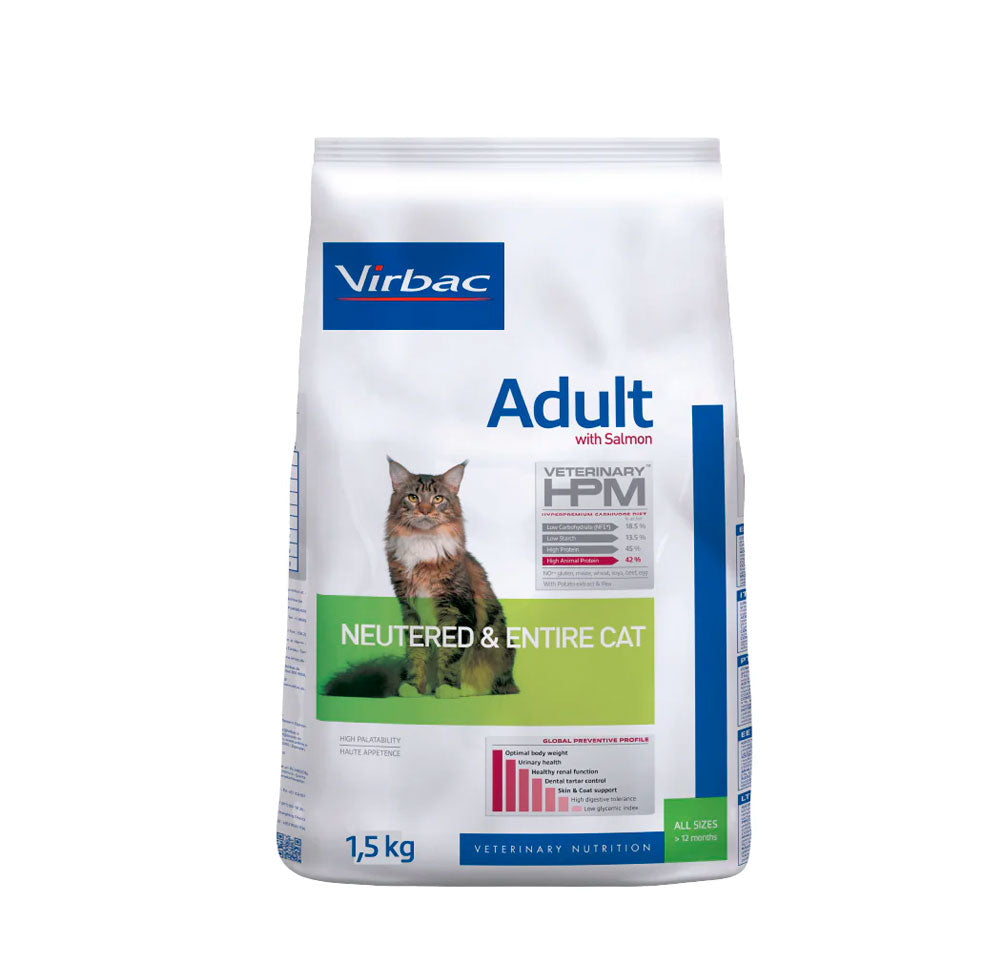 ALIMENTO ADULT CAT SAUMON N & E X 1.5 KG