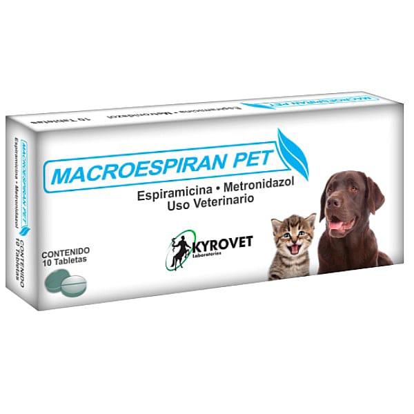 MACROESPIRAN PET CJA X 10 TAB