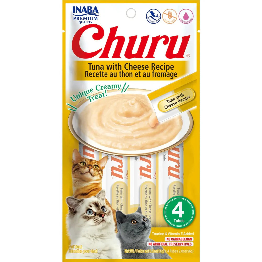 CHURU CAT SNACK ATUN X 56 GRS X 4 UNI