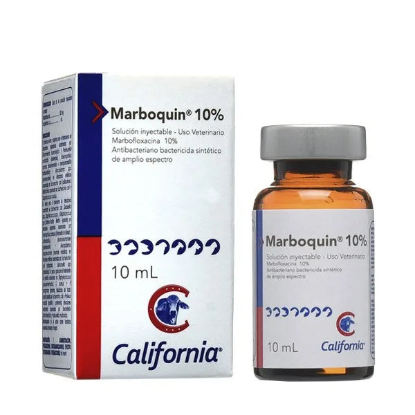 MARBOQUIN 10 % SOL INY FCO X 10 ML