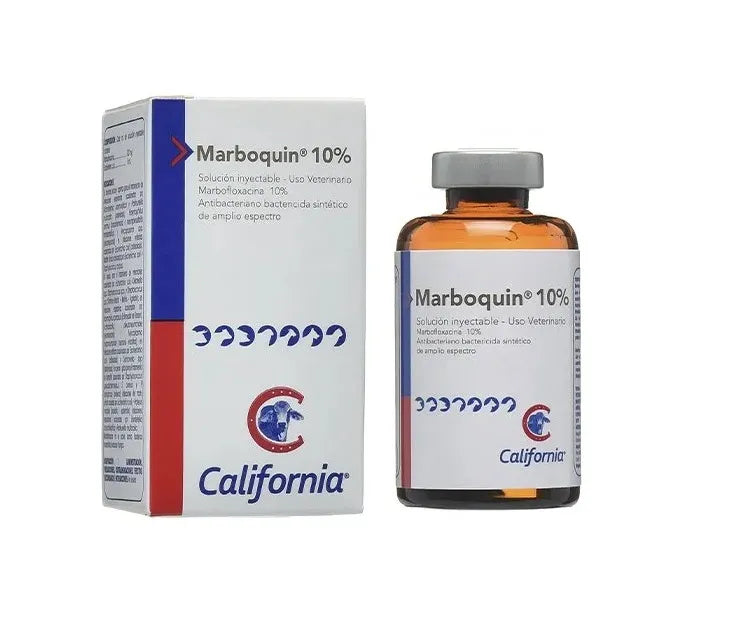 MARBOQUIN 10 % SOL INY FCO X 100 ML