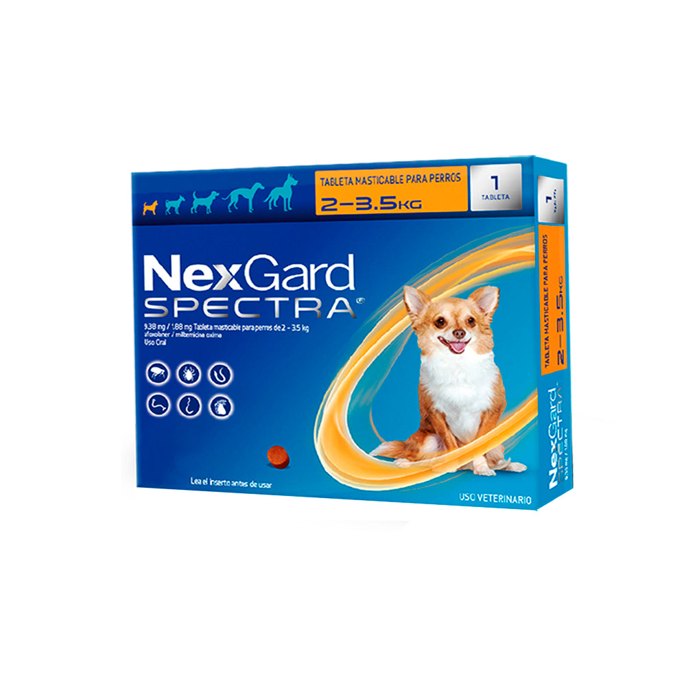 NEXGARD SPECTRA  XS DE 2 A3.5 KG