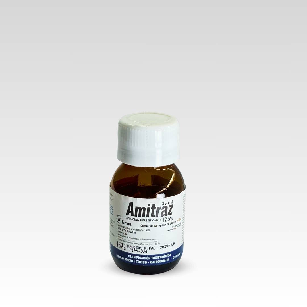 AMITRAZ 12.5 ERMA FCO X 33 ML