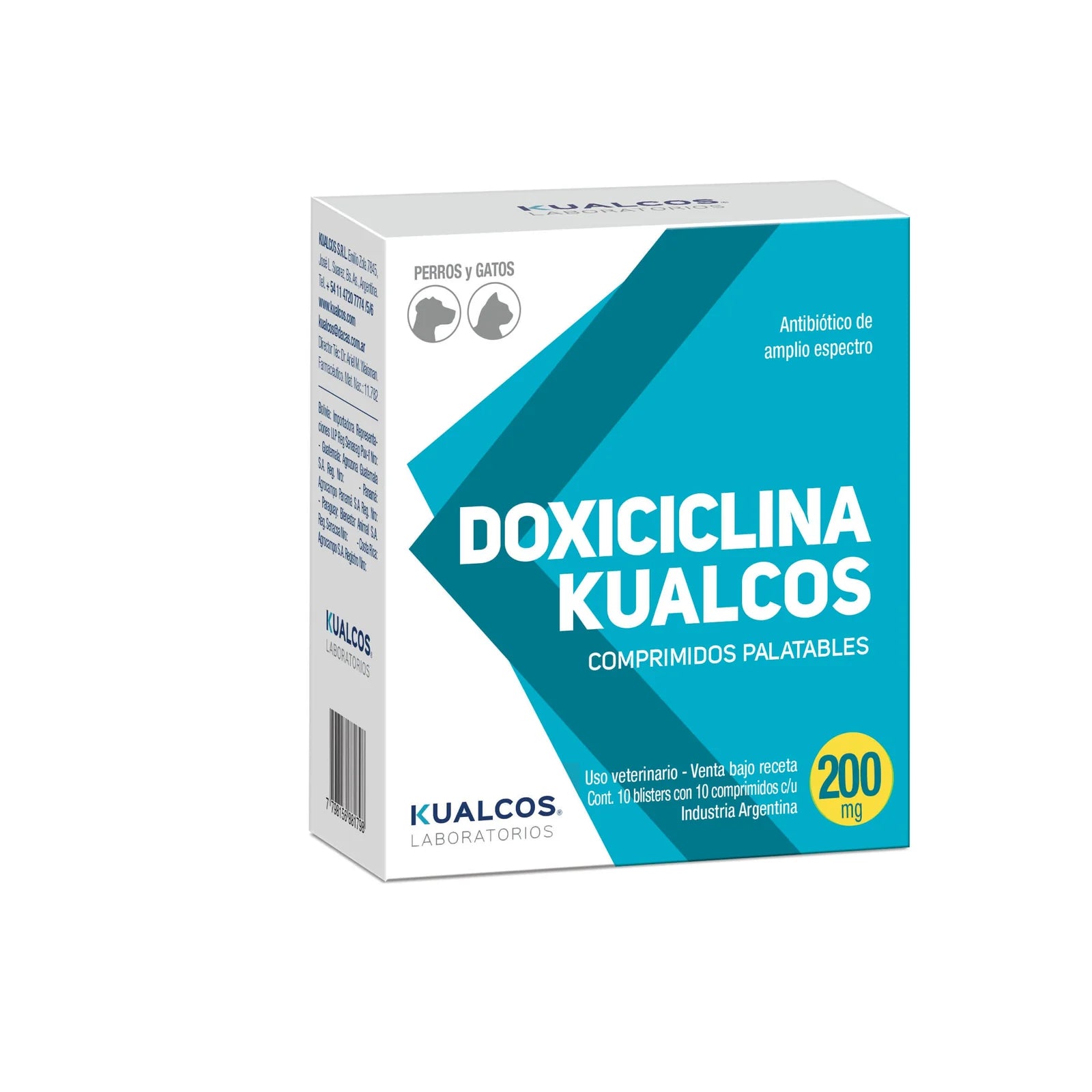 DOXICICLINA X 200 MG X 10 TAB
