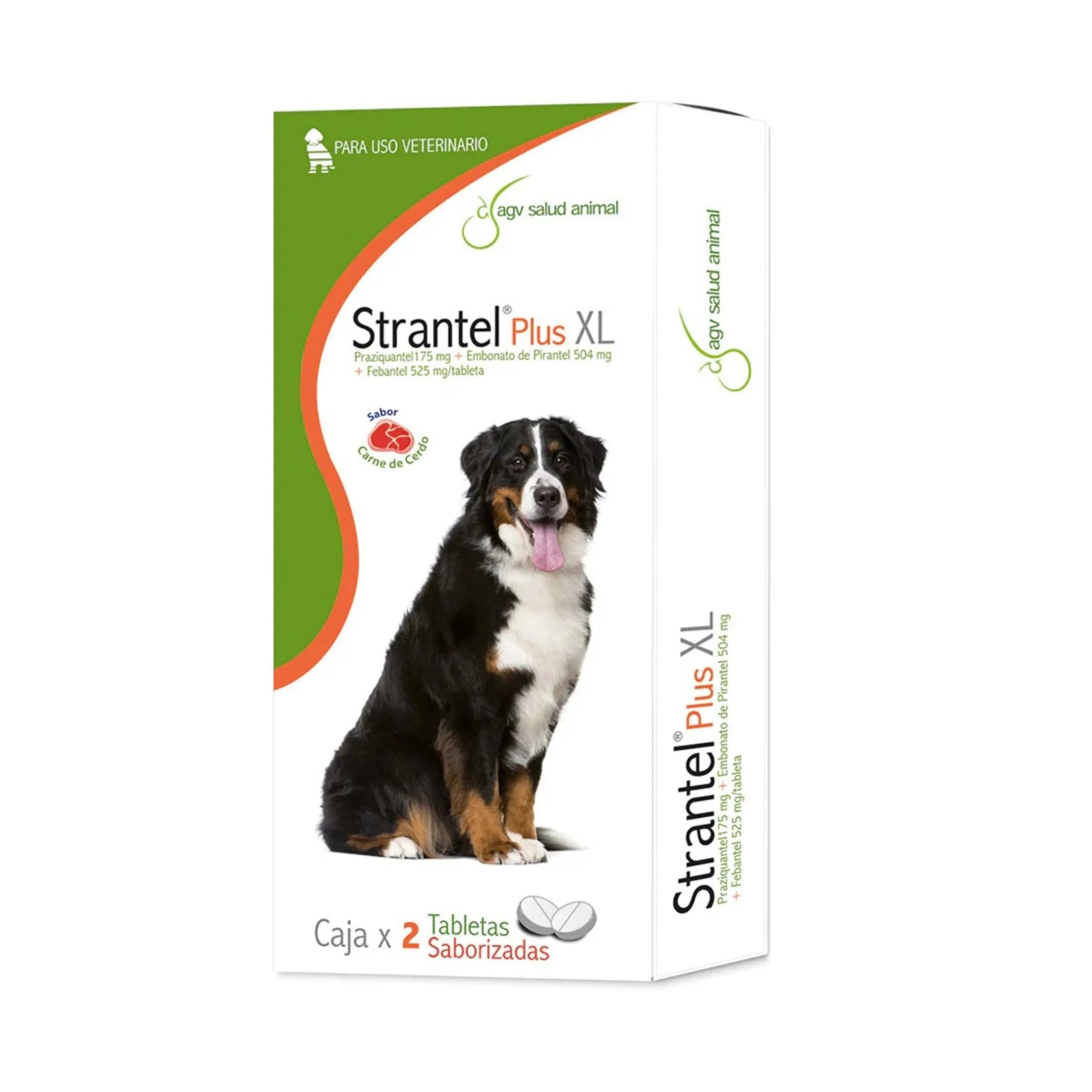 STRANTEL PLUS TAB SABOR X 2 TAB