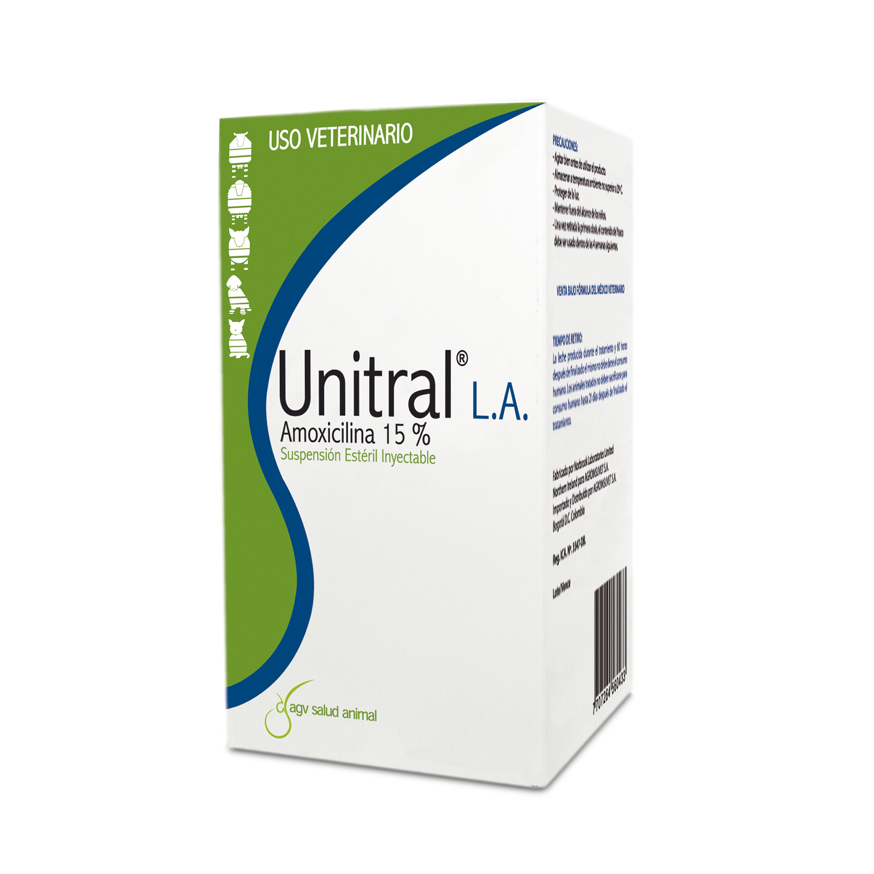 UNITRAL X 50 ML AMOXICILINA 15 %
