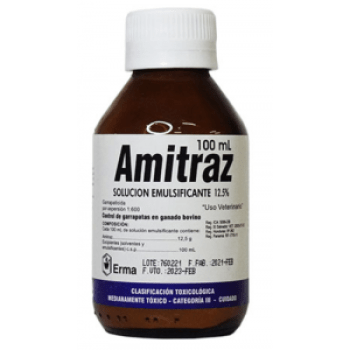 AMITRAZ 12.5 ERMA FCO X 100 ML