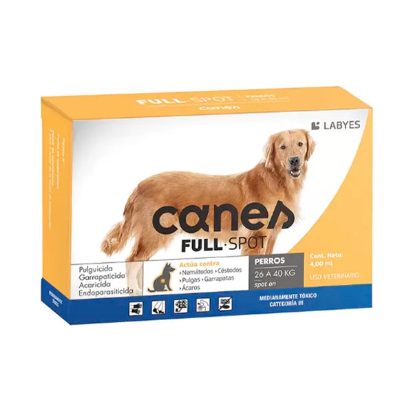 CANES FULL SPOT DE 26 A 40 KG