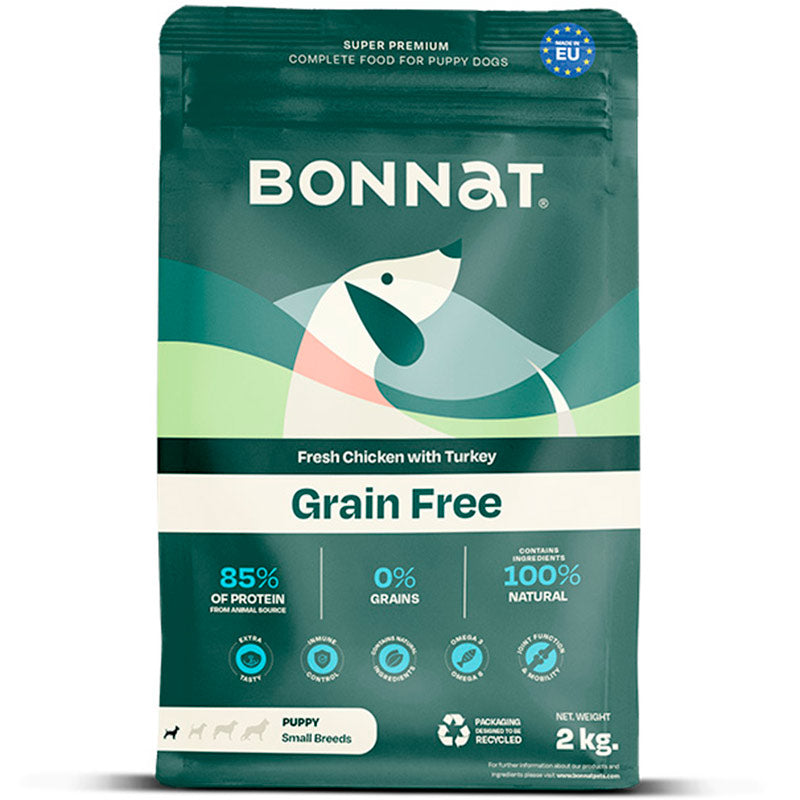 BONNAT CANINE GF PUPPY SMALL BREEDS X 2KG