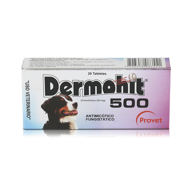 DERMOHIT 500 TAB X 20
