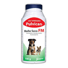 PULVICAN BAÑO SECO FM X 100 GRS