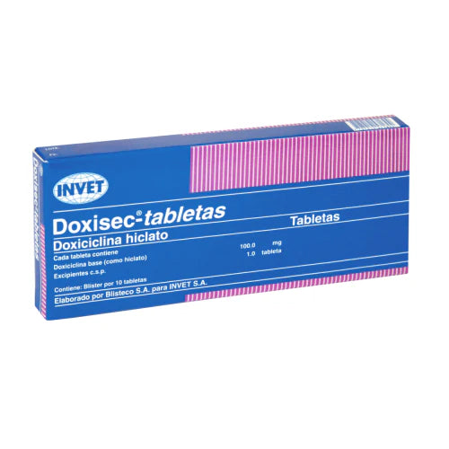 DOXISEC BLISTER X 10 TAB