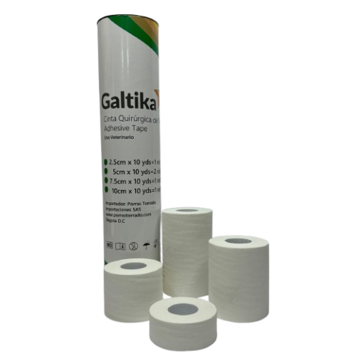 TUBO DE ESPARADRAPO GALTIKA X 5 ROLLOS