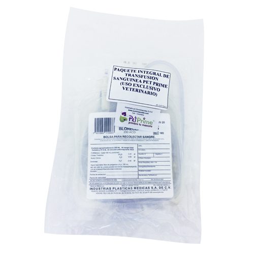 KIT TRANSFUSION SANGUINEA PORTO X 250 ML