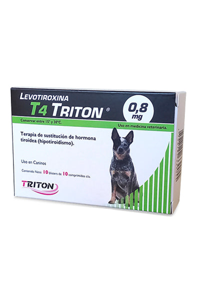 LEVOTIROXINA  T4 TRITON 0.8 MG BLISTER X 10 TAB